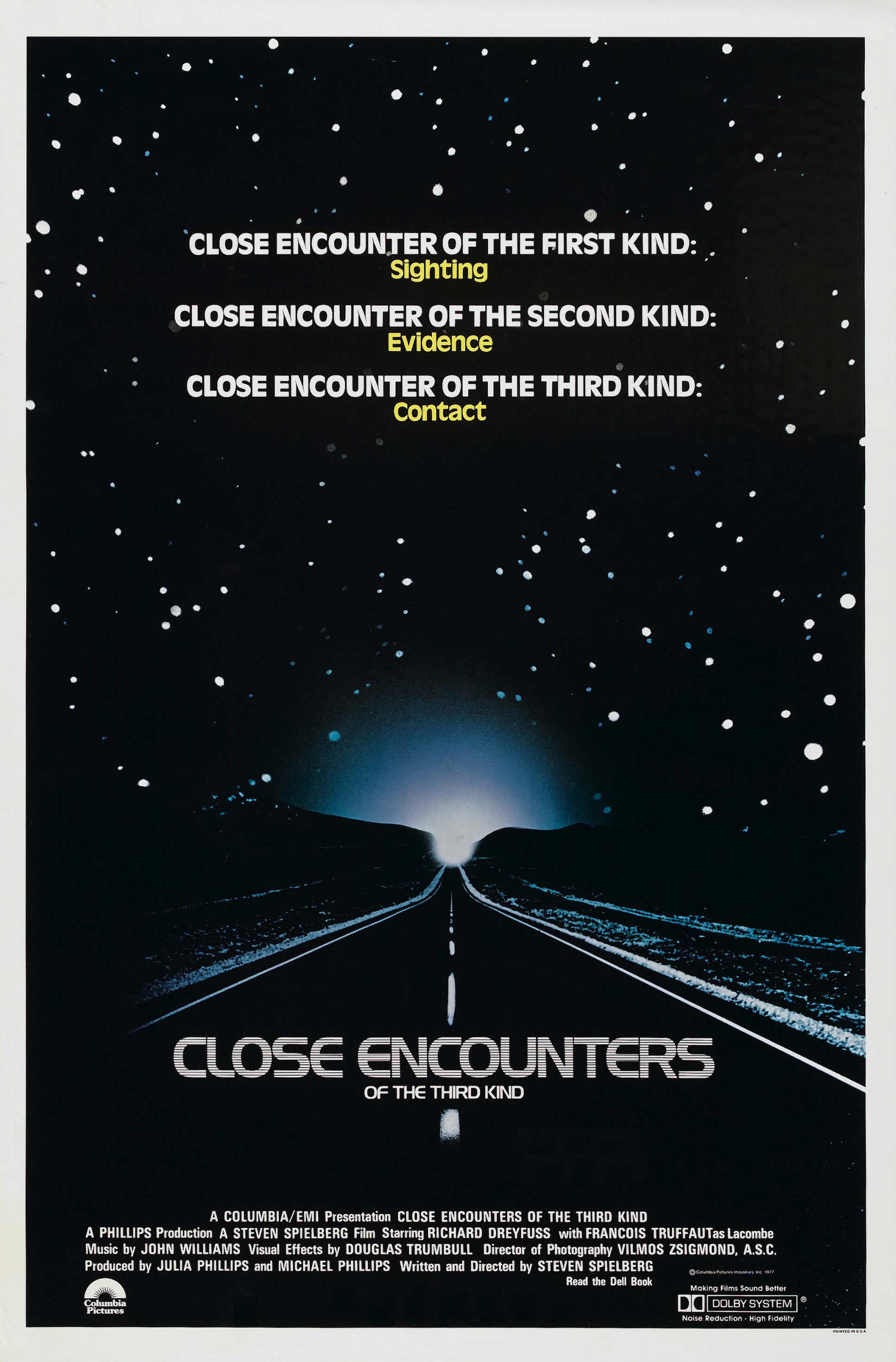 Poster for Close Encounters of the Third Kind